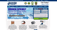 Desktop Screenshot of innovativegaragedoor.com